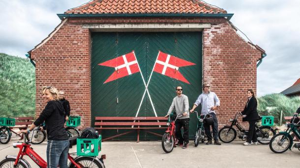 A group on a puch maxi tour of northwest Denmark