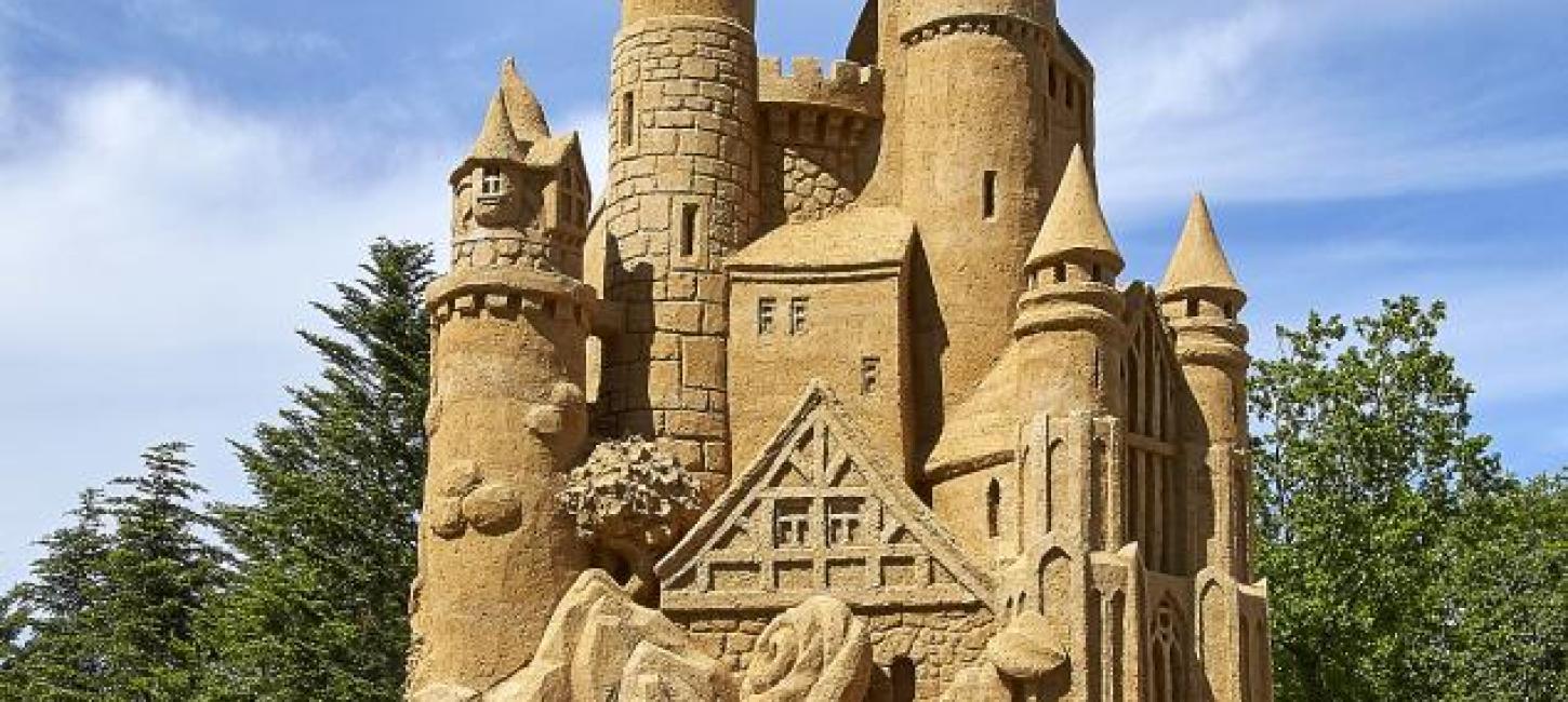 sand castle blokhus by poul nymark