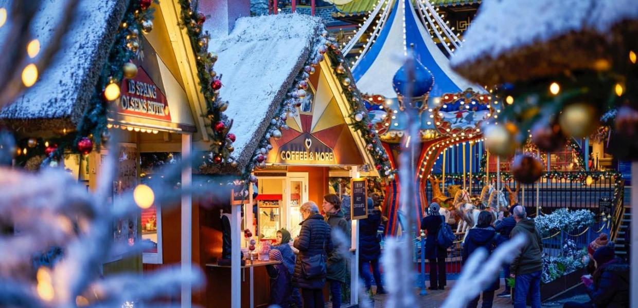Tivoli är ett magiskt vinterland under julsäsongen. 