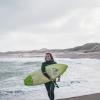Vahine from Cold Hawaii Surf Center at the coast of Klitmøller, Denmark