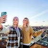 Women in Aalborg taking a selfie