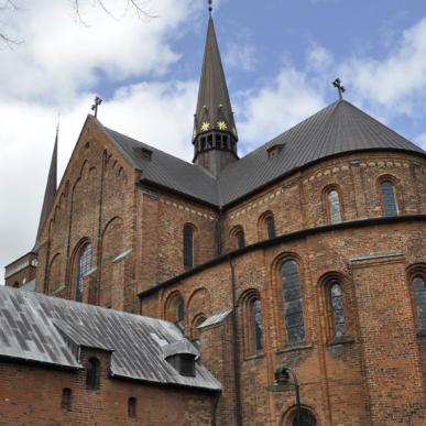 UNESCO World Heritage Roskilde Cathedral in Denmark