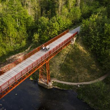 Ga erop uit in het Kustland in Jutland, Denemarken